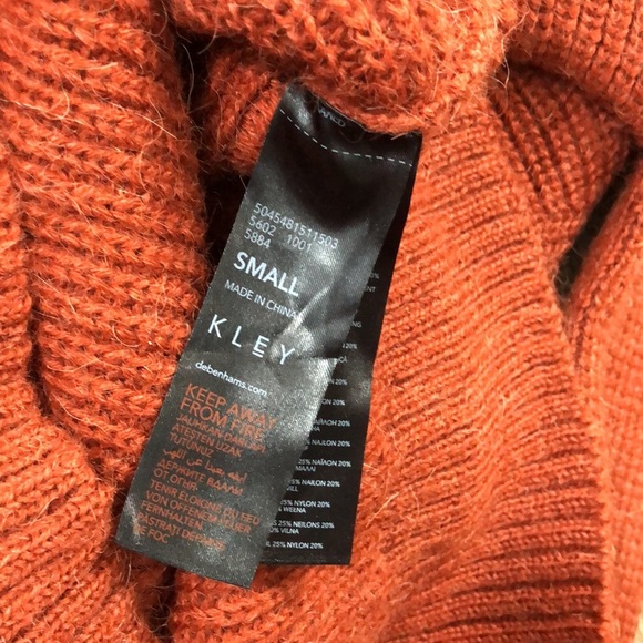 Kley Alpaca Wool Blend Knit Sweater - Picture 10 of 12